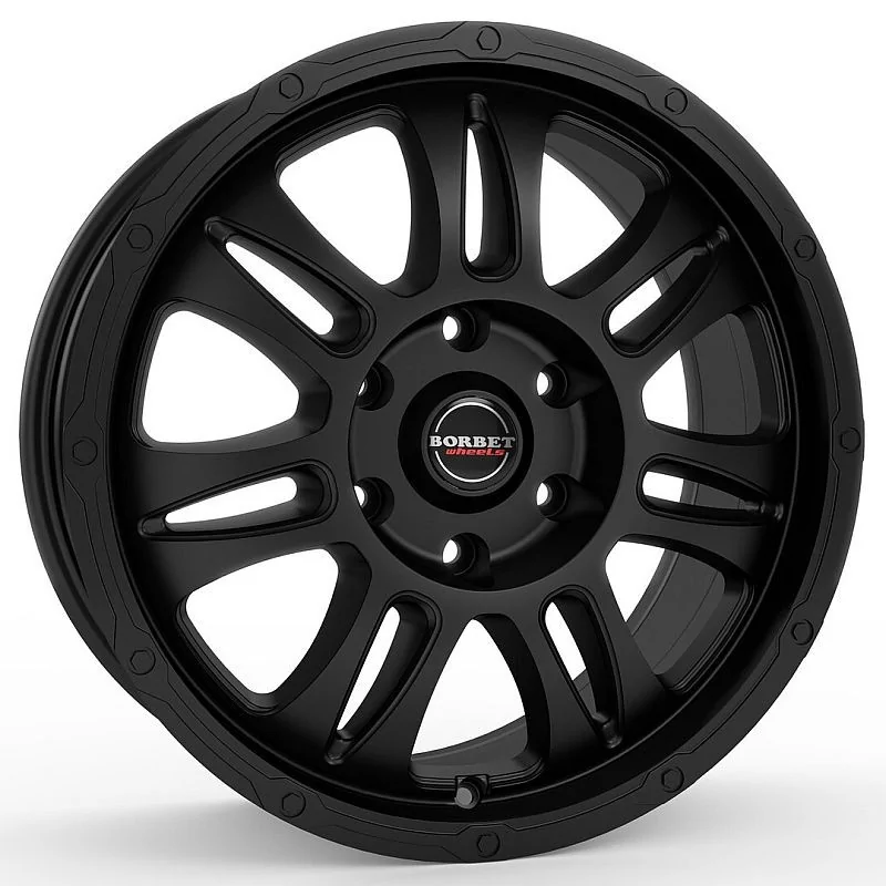 Borbet CW8 black matt felgi